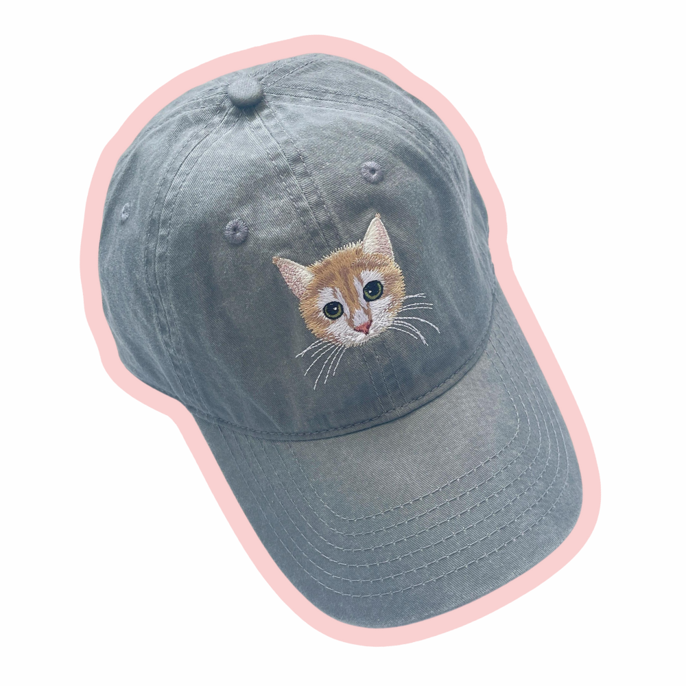 Custom Pet Embroidered Dad Hat