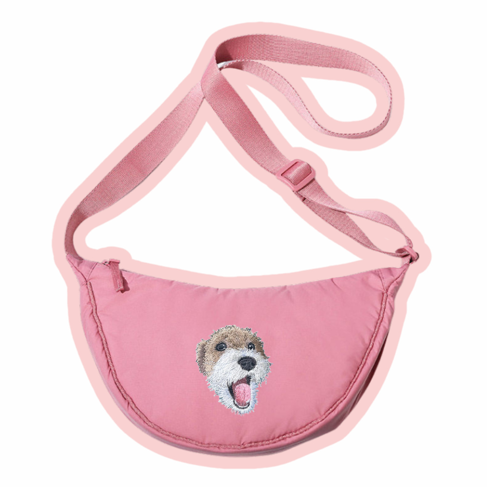 Custom Pet Crescent Bag