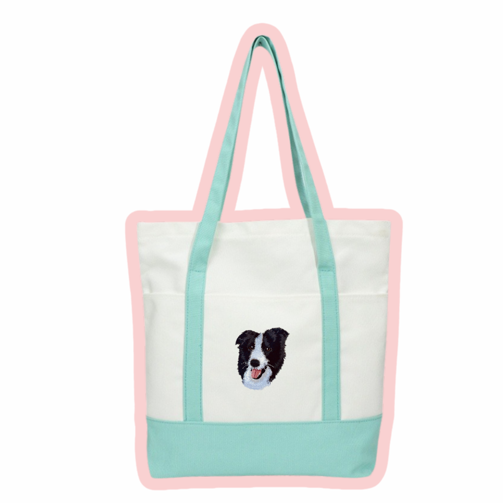 Custom Canvas Tote - Embroidered